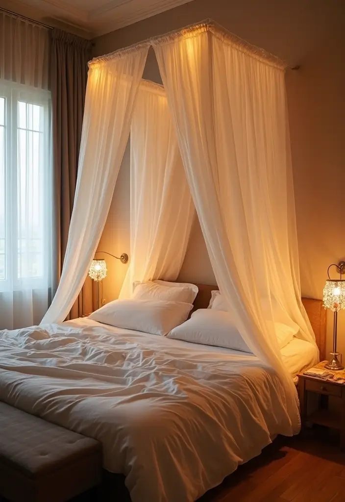 27 IKEA Bedroom Ideas That Are Affordable and Stylish - 5. IKEA Bed Canopy for Cozy Atmosphere