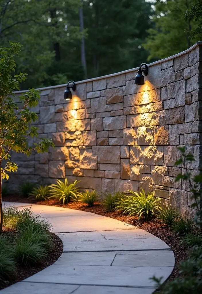 27 Inexpensive Retaining Wall Ideas That Look Surprisingly High-End 116 27 Inexpensive Retaining Wall Ideas That Look Surprisingly High-End - 18. Stone Veneer Wall