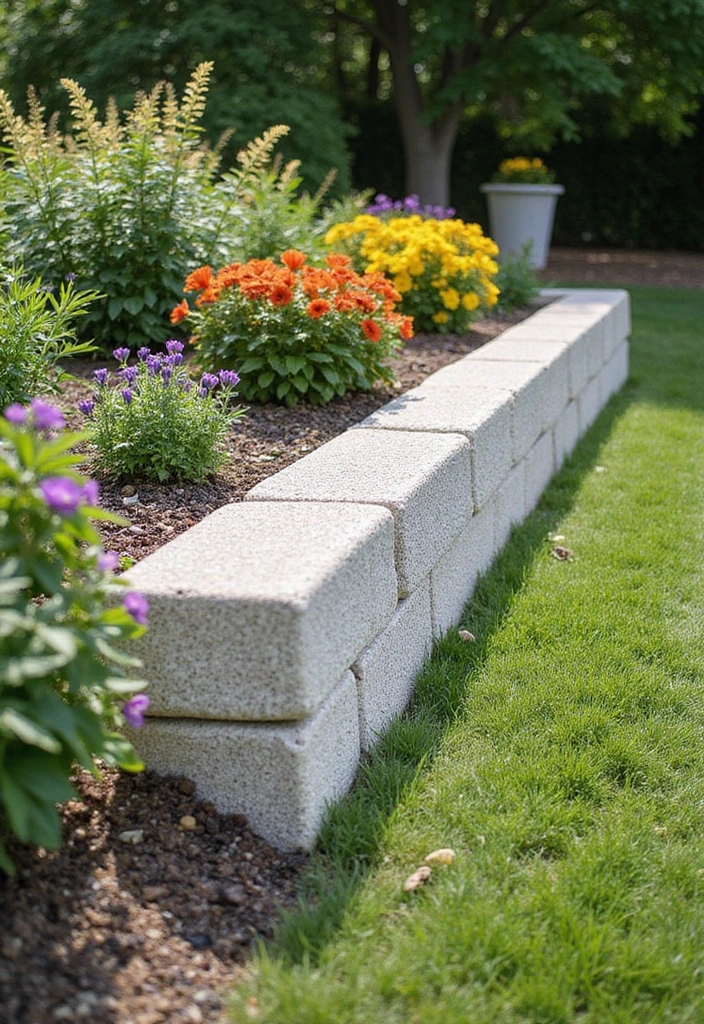 27 Inexpensive Retaining Wall Ideas That Look Surprisingly High-End 142 27 Inexpensive Retaining Wall Ideas That Look Surprisingly High-End - 22. Gravel Bag Wall