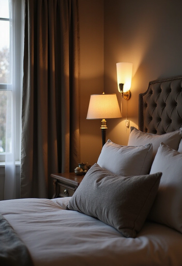 27 LED Lights Bedroom Ideas for a Dreamy Nighttime Glow 58 27 LED Lights Bedroom Ideas for a Dreamy Nighttime Glow - 12. LED Wall Sconces