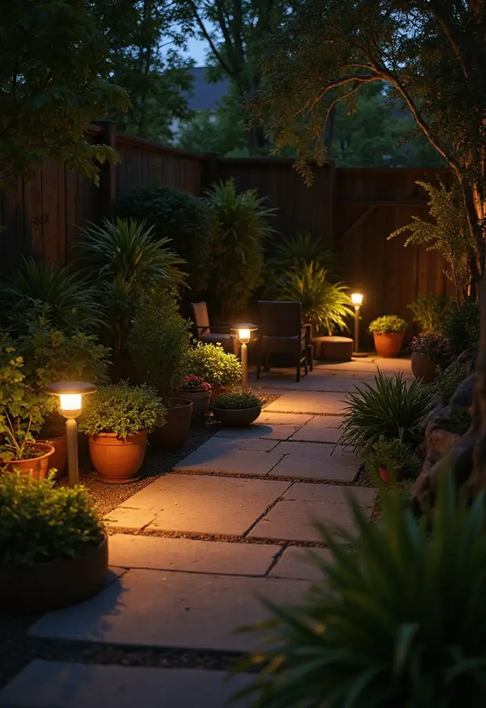 27 LED Lights Bedroom Ideas for a Dreamy Nighttime Glow 123 27 LED Lights Bedroom Ideas for a Dreamy Nighttime Glow - 23. LED Garden Lights