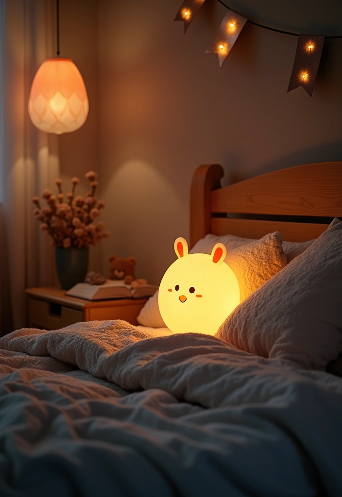 27 LED Lights Bedroom Ideas for a Dreamy Nighttime Glow 35 27 LED Lights Bedroom Ideas for a Dreamy Nighttime Glow - 7. LED Night Lights