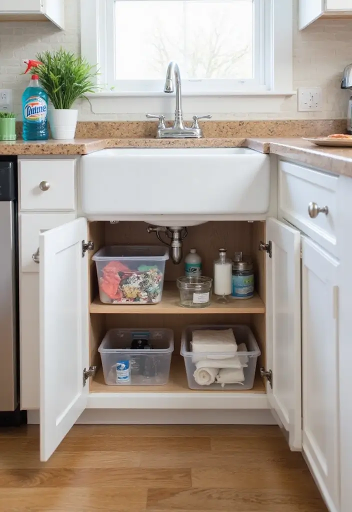 27 Narrow Kitchen Ideas That Maximize Every Inch 43 27 Narrow Kitchen Ideas That Maximize Every Inch - 7. Under-Sink Storage Solutions