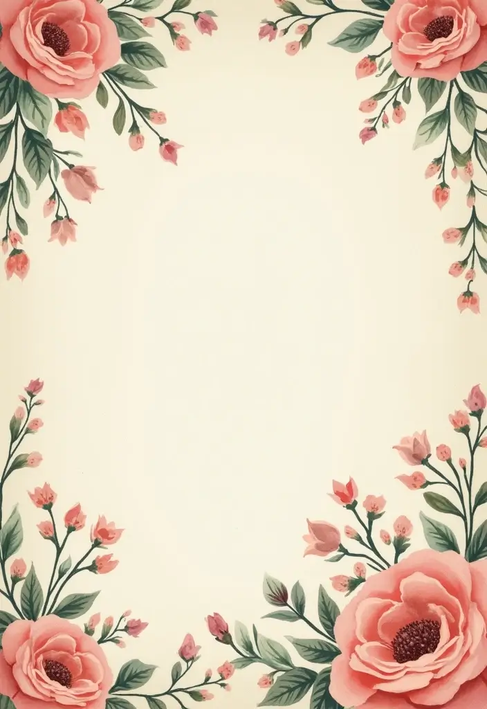 27 Nursery Wall Ideas That Feel Calm Cute and Dreamy - 11. Vintage Floral Patterns