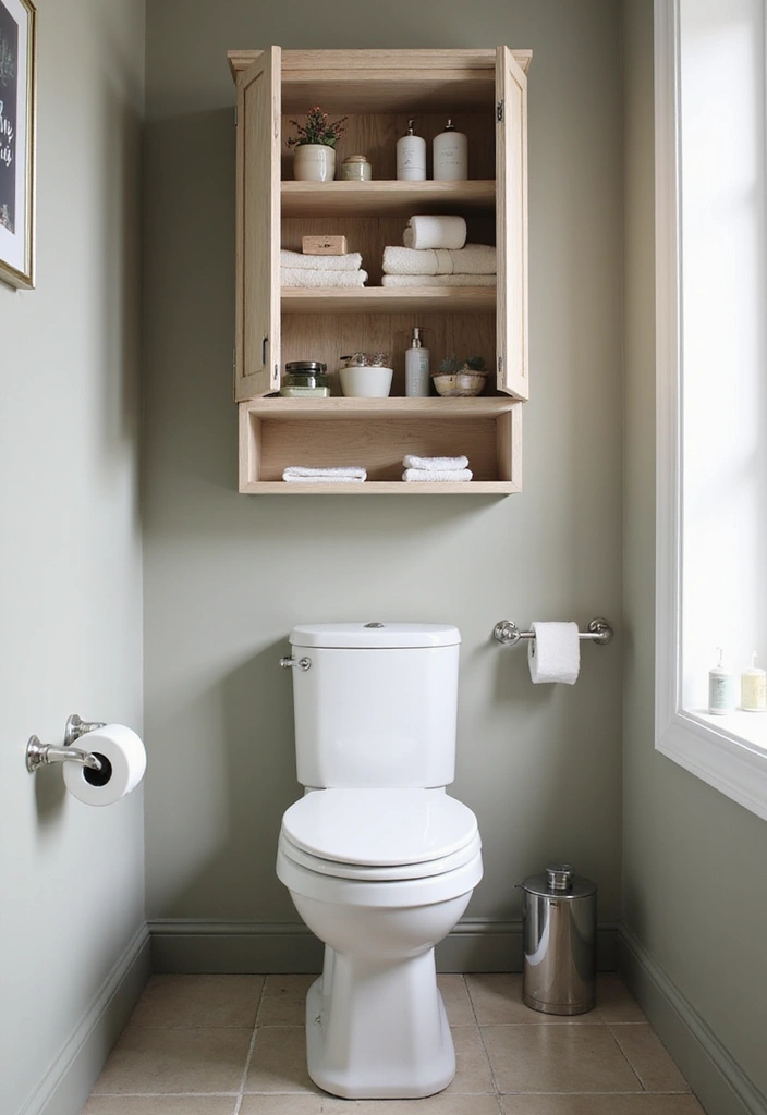 27 Over Toilet Storage Ideas That Save Space Beautifully 94 27 Over Toilet Storage Ideas That Save Space Beautifully - 14. Multi-Functional Cabinets
