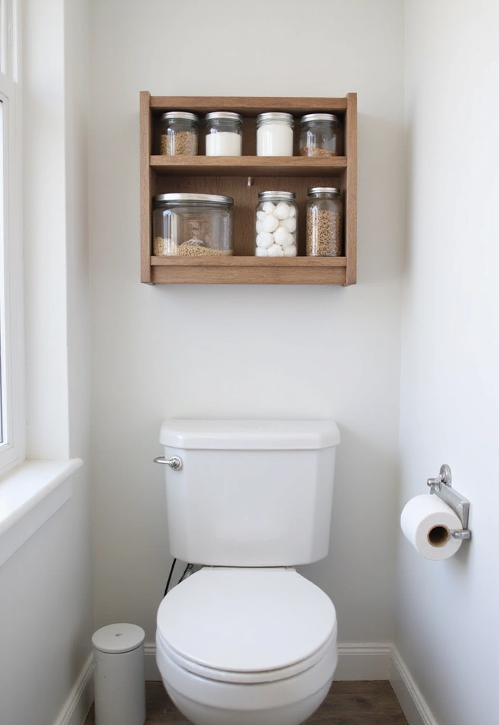 27 Over Toilet Storage Ideas That Save Space Beautifully 160 27 Over Toilet Storage Ideas That Save Space Beautifully - 24. Magnetic Spice Racks