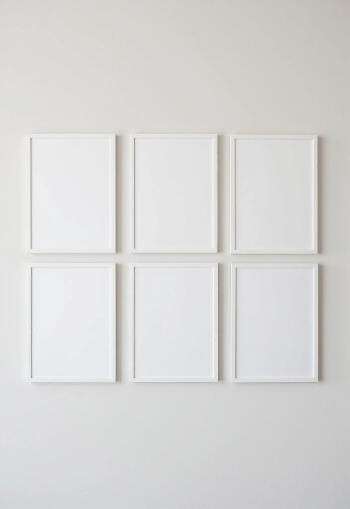 27 Polaroid Wall Ideas That Add Personality to Any Space 104 27 Polaroid Wall Ideas That Add Personality to Any Space - 16. Minimalist White Space