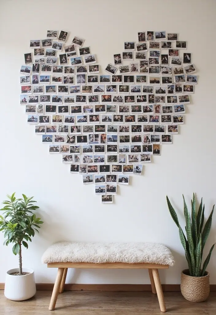 27 Polaroid Wall Ideas That Add Personality to Any Space 123 27 Polaroid Wall Ideas That Add Personality to Any Space - 19. Polaroid Mosaic