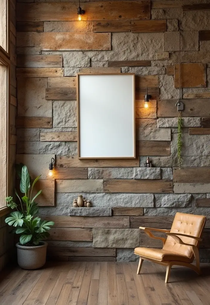 27 Polaroid Wall Ideas That Add Personality to Any Space 165 27 Polaroid Wall Ideas That Add Personality to Any Space - 25. Layered Textures