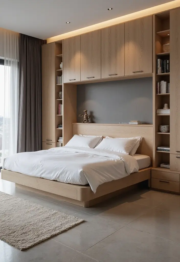 27 Rectangular Bedroom Ideas for Functional and Elegant Layouts 55 27 Rectangular Bedroom Ideas for Functional and Elegant Layouts - 11. Innovative Bed Designs