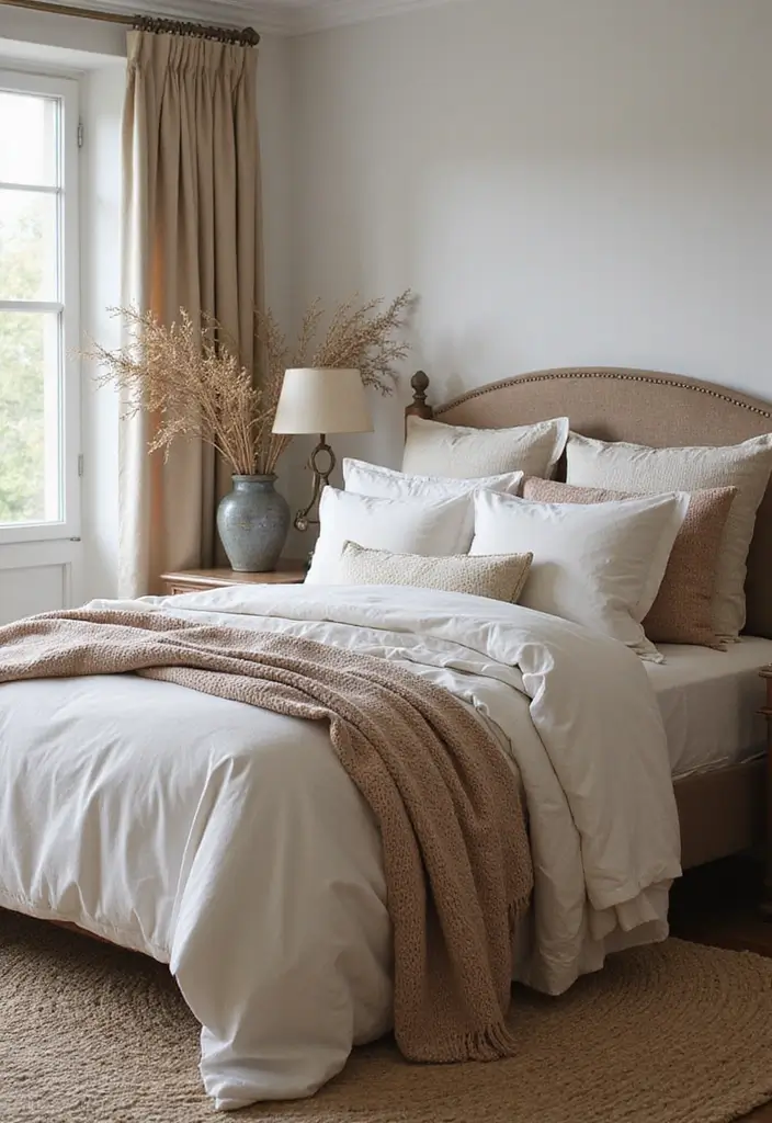 27 Rectangular Bedroom Ideas for Functional and Elegant Layouts 81 27 Rectangular Bedroom Ideas for Functional and Elegant Layouts - 15. Layered Bedding