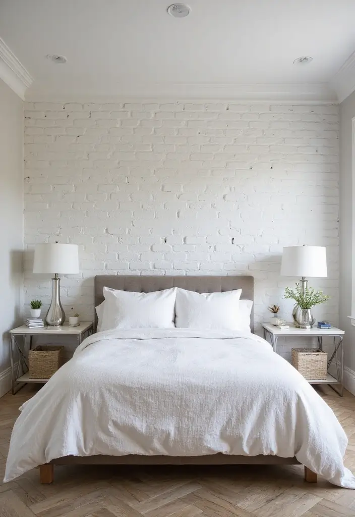 27 Rectangular Bedroom Ideas for Functional and Elegant Layouts 122 27 Rectangular Bedroom Ideas for Functional and Elegant Layouts - 22. Textured Wall Finishes