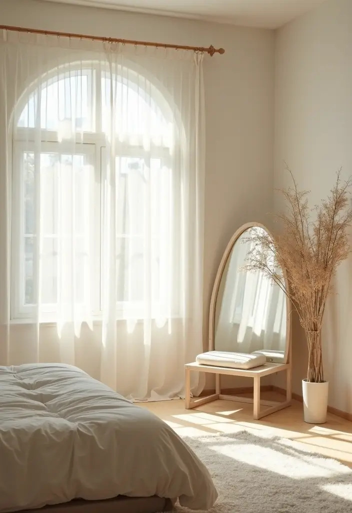 27 Rectangular Bedroom Ideas for Functional and Elegant Layouts 157 27 Rectangular Bedroom Ideas for Functional and Elegant Layouts - 27. Natural Light Emphasis