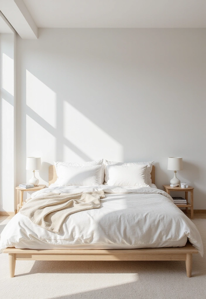 27 Rectangular Bedroom Ideas for Functional and Elegant Layouts 15 27 Rectangular Bedroom Ideas for Functional and Elegant Layouts - 3. Light Color Palettes