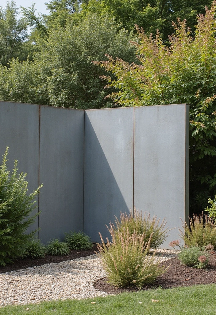 27 Retaining Wall Ideas To Transform Your Outdoor Space 83 27 Retaining Wall Ideas To Transform Your Outdoor Space - 13. Steel Wall Structures