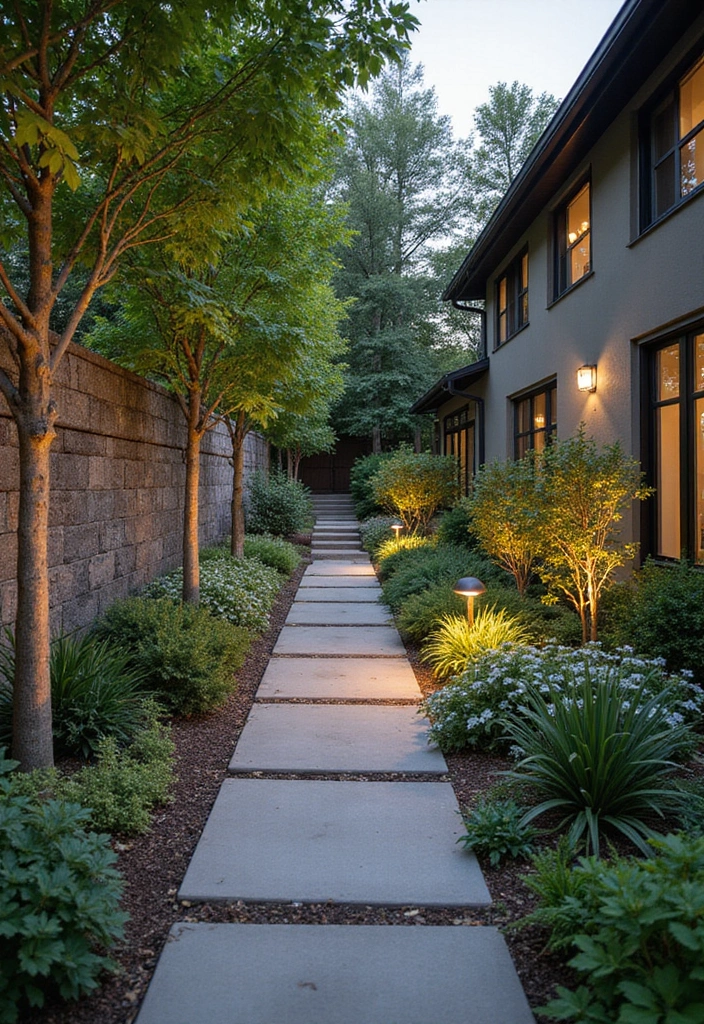 27 Retaining Wall Ideas To Transform Your Outdoor Space 125 27 Retaining Wall Ideas To Transform Your Outdoor Space - 19. Pathway Integration