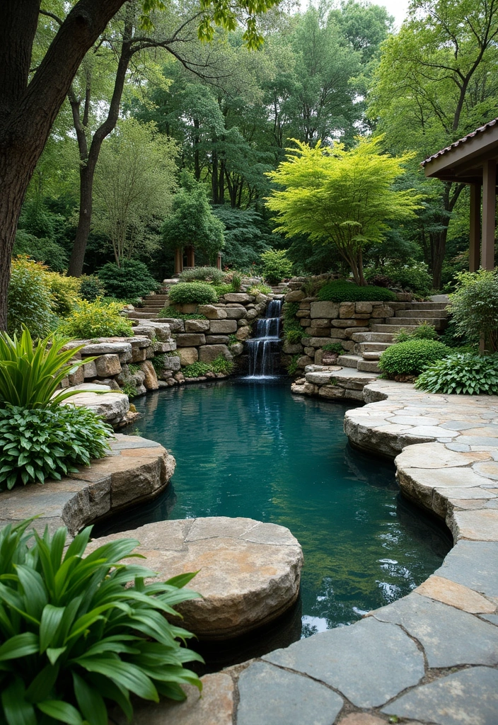 27 Retaining Wall Ideas To Transform Your Outdoor Space 151 27 Retaining Wall Ideas To Transform Your Outdoor Space - 23. Aquatic Retaining Walls