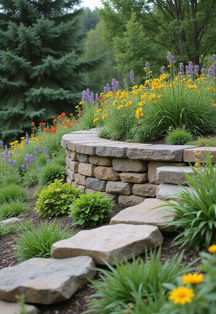 27 Retaining Wall Ideas To Transform Your Outdoor Space 158 27 Retaining Wall Ideas To Transform Your Outdoor Space - 24. Wildlife-Friendly Walls