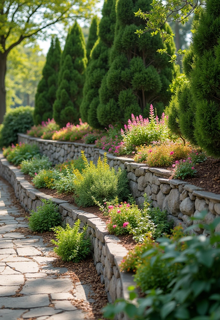 27 Retaining Wall Ideas To Transform Your Outdoor Space 177 27 Retaining Wall Ideas To Transform Your Outdoor Space - 27. Seasonal Adaptations