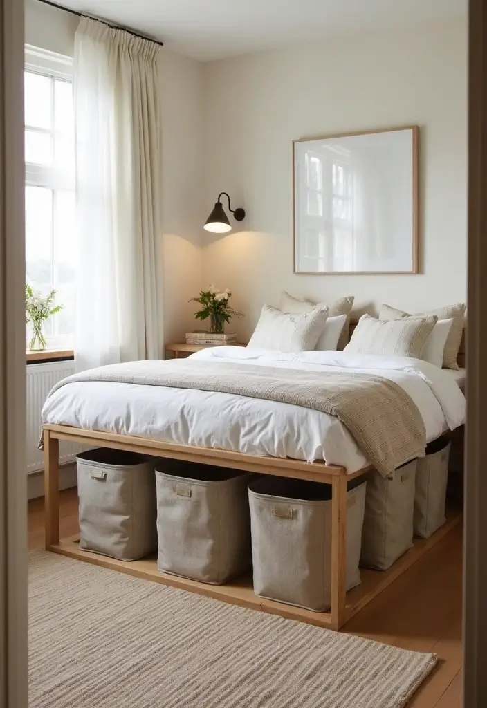 27 Small Bedroom Ideas That Maximize Every Inch 8 27 Small Bedroom Ideas That Maximize Every Inch - 2. Under-Bed Storage Solutions
