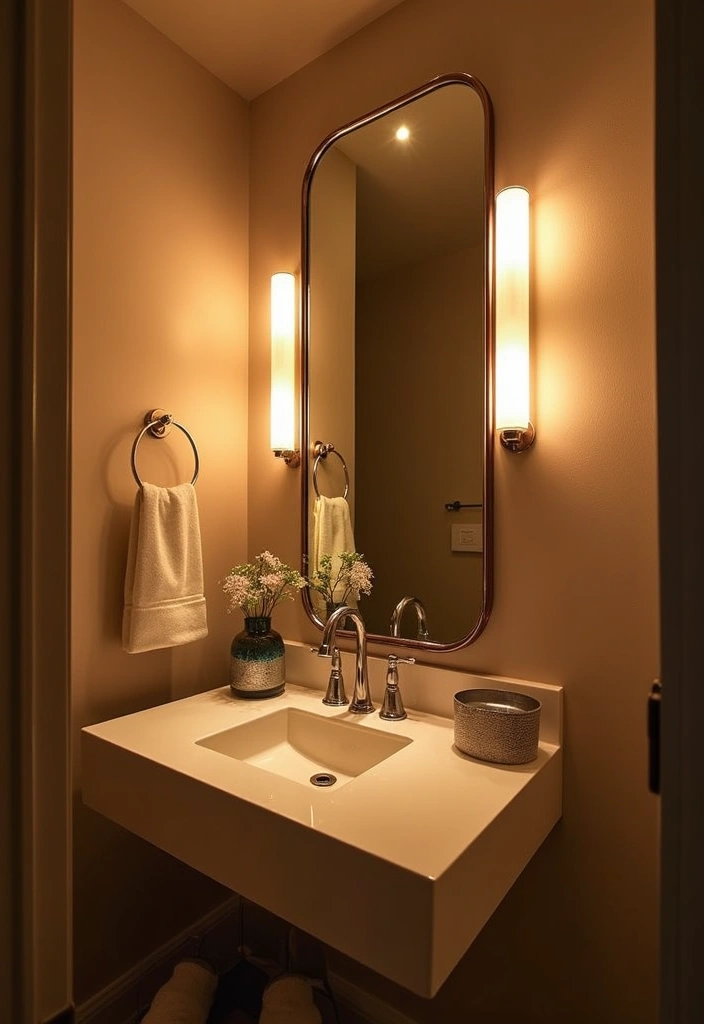 27 Spa Bathroom Ideas to Relax Recharge and Feel Refreshed Every Day 29 27 Spa Bathroom Ideas to Relax Recharge and Feel Refreshed Every Day - 5. Ambient Bathroom Lighting