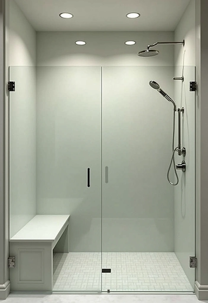 27 Spa Bathroom Ideas to Relax Recharge and Feel Refreshed Every Day 39 27 Spa Bathroom Ideas to Relax Recharge and Feel Refreshed Every Day - 7. Shower Serenity