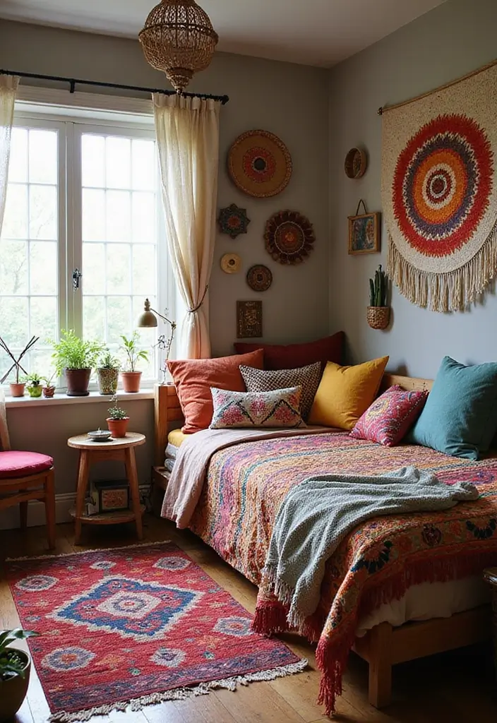27 Teenage Bedroom Ideas You’ll Wish You Had Sooner 106 27 Teenage Bedroom Ideas You’ll Wish You Had Sooner - 16. Boho Chic