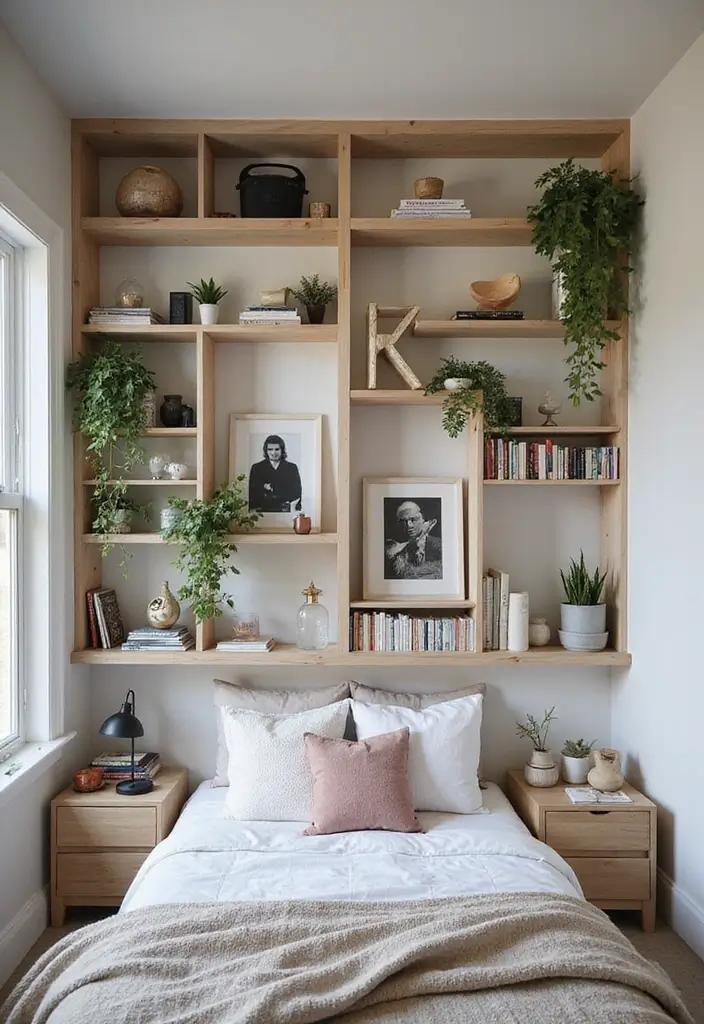 27 Teenage Bedroom Ideas You’ll Wish You Had Sooner 148 27 Teenage Bedroom Ideas You’ll Wish You Had Sooner - 22. Personalized Shelving