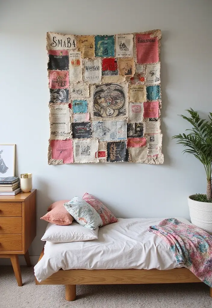 27 Teenage Bedroom Ideas You’ll Wish You Had Sooner 22 27 Teenage Bedroom Ideas You’ll Wish You Had Sooner - 4. DIY Wall Art