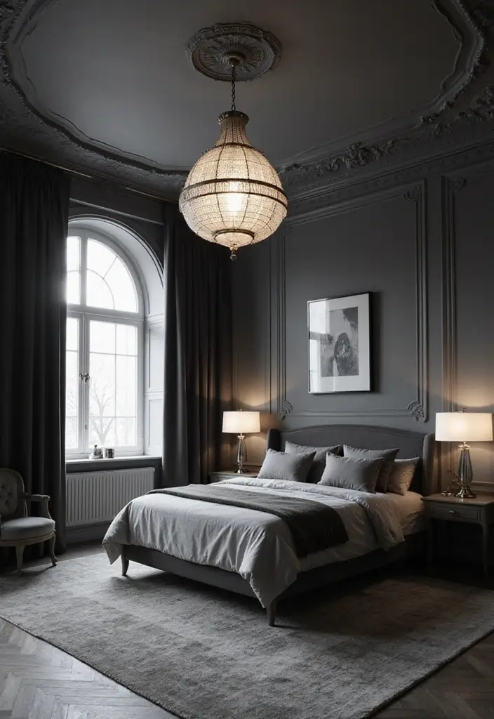 28 Black and White Bedroom Ideas That Never Go Out of Style 135
