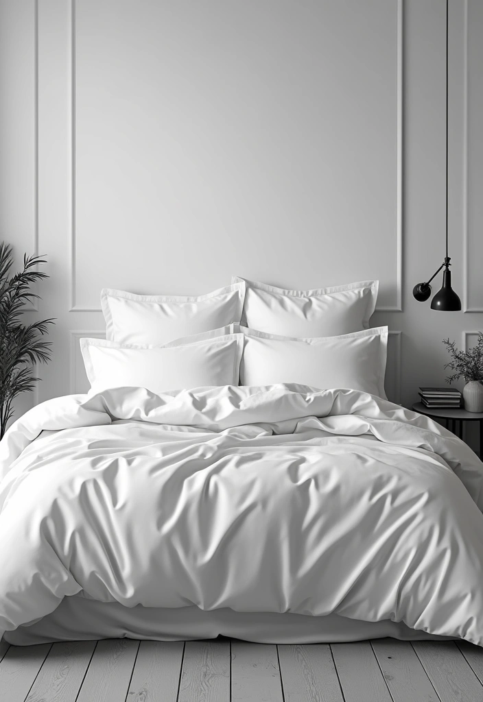 28 Black and White Bedroom Ideas That Never Go Out of Style 159