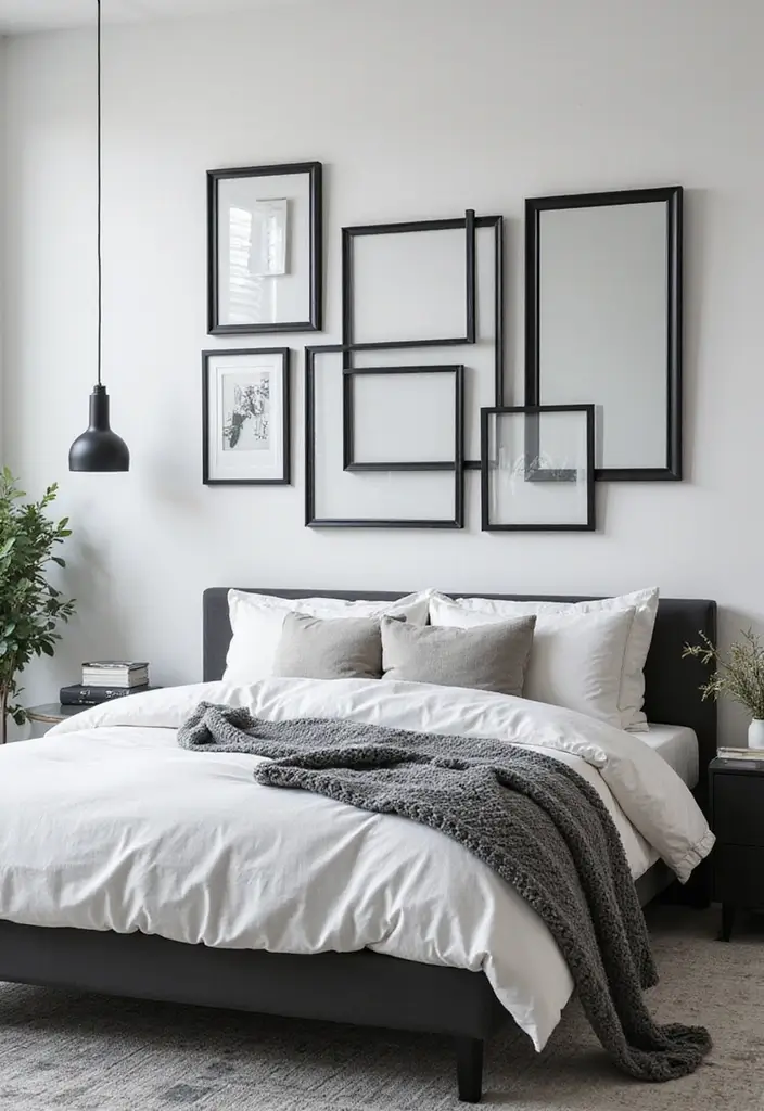 28 Black and White Bedroom Ideas That Never Go Out of Style 183