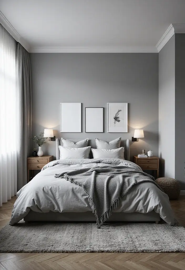 28 Black and White Bedroom Ideas That Never Go Out of Style 223
