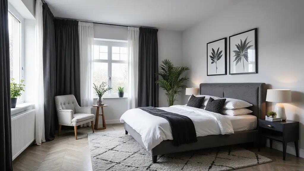 28 Black and White Bedroom Ideas That Never Go Out of Style