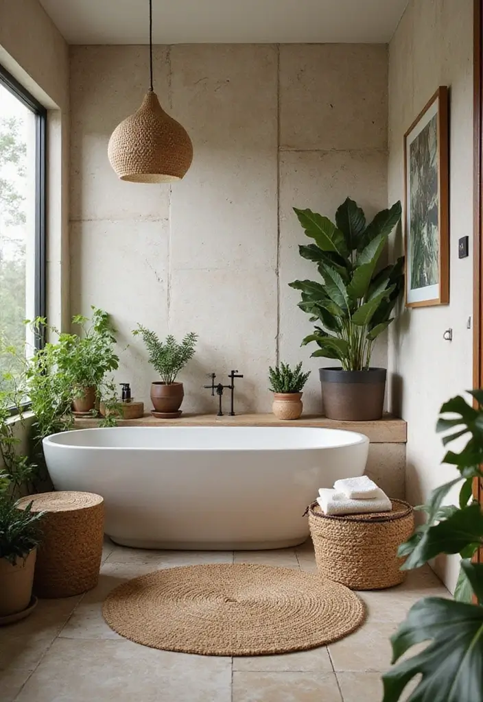 28 Earthy Bathroom Ideas to Create a Nature-Inspired Sanctuary 193 28 Earthy Bathroom Ideas to Create a Nature-Inspired Sanctuary - Conclusion