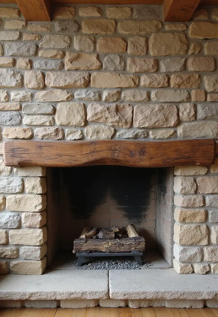 28 Fireplace Wall Ideas To Add Instant Warmth And Charm 15 28 Fireplace Wall Ideas To Add Instant Warmth And Charm - 3. Stone Feature Wall