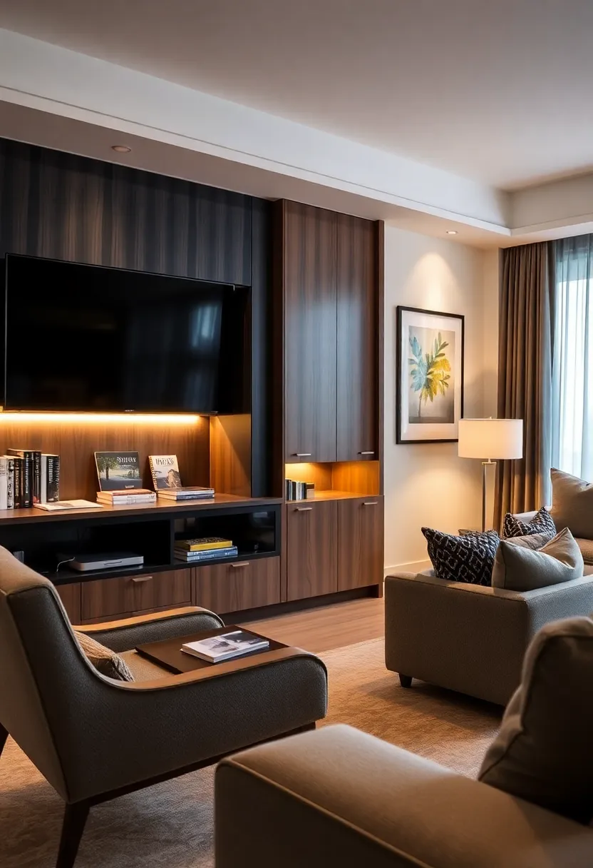 28 Media Wall Ideas To Create A Sleek Modern Focal Point 148 28 Media Wall Ideas To Create A Sleek Modern Focal Point - 22. A Cozy Reading Nook