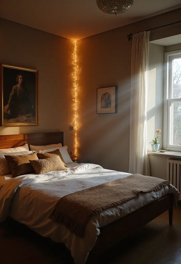28 Mens Bedroom Ideas That Look Effortlessly Stylish 106 28 Mens Bedroom Ideas That Look Effortlessly Stylish - 16. Soft Lighting Options