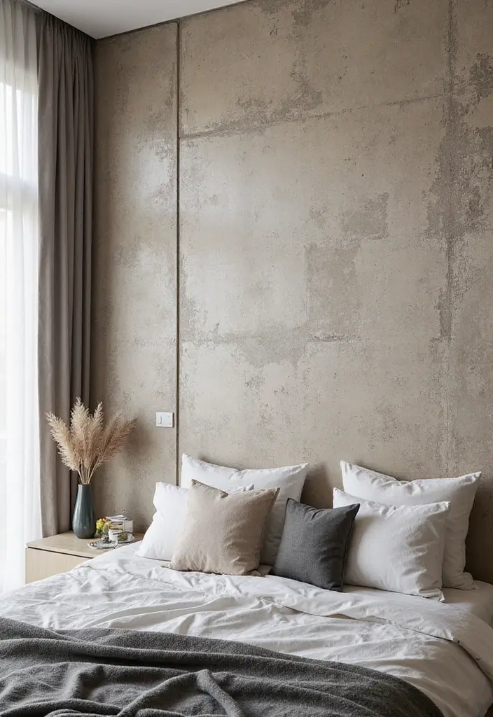 28 Mens Bedroom Ideas That Look Effortlessly Stylish 155 28 Mens Bedroom Ideas That Look Effortlessly Stylish - 23. Textured Wall Treatments