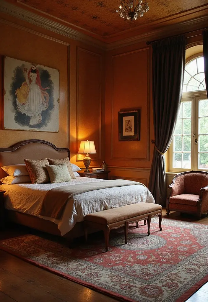 28 Mens Bedroom Ideas That Look Effortlessly Stylish 169 28 Mens Bedroom Ideas That Look Effortlessly Stylish - 25. A Touch of Art Deco
