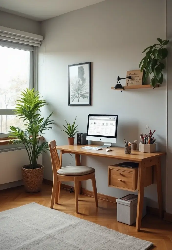 28 Mens Bedroom Ideas That Look Effortlessly Stylish 181 28 Mens Bedroom Ideas That Look Effortlessly Stylish - 27. Practical Workspace