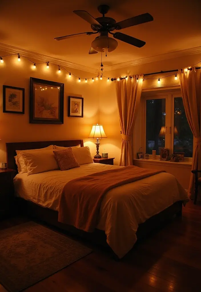 28 Mens Bedroom Ideas That Look Effortlessly Stylish 57 28 Mens Bedroom Ideas That Look Effortlessly Stylish - 9. Mood Lighting