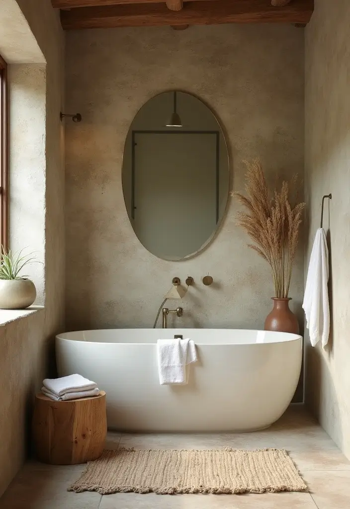 28 Rustic Bathroom Ideas That Bring Cozy Farmhouse Vibes Home 107 28 Rustic Bathroom Ideas That Bring Cozy Farmhouse Vibes Home - 16. Earthy Color Palettes