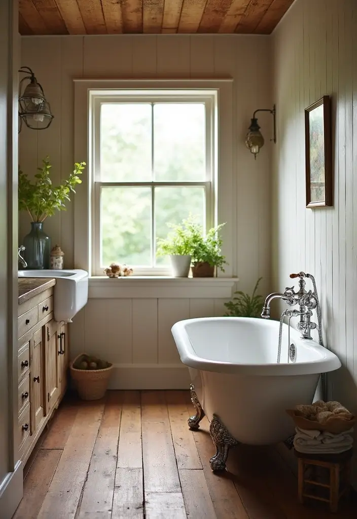 28 Rustic Bathroom Ideas That Bring Cozy Farmhouse Vibes Home 29 28 Rustic Bathroom Ideas That Bring Cozy Farmhouse Vibes Home - 5. Farmhouse Fixtures