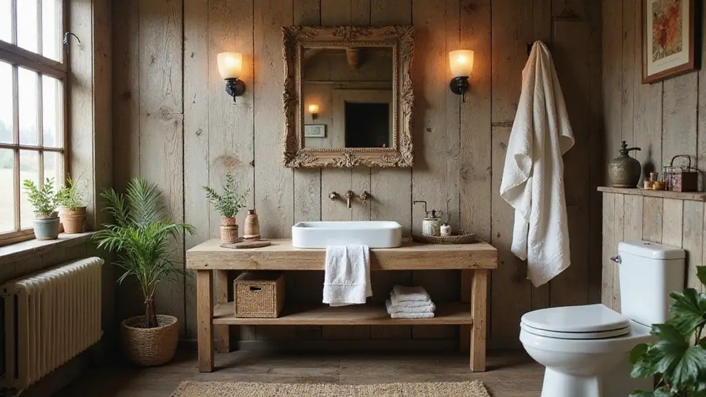 28 Rustic Bathroom Ideas That Bring Cozy Farmhouse Vibes Home