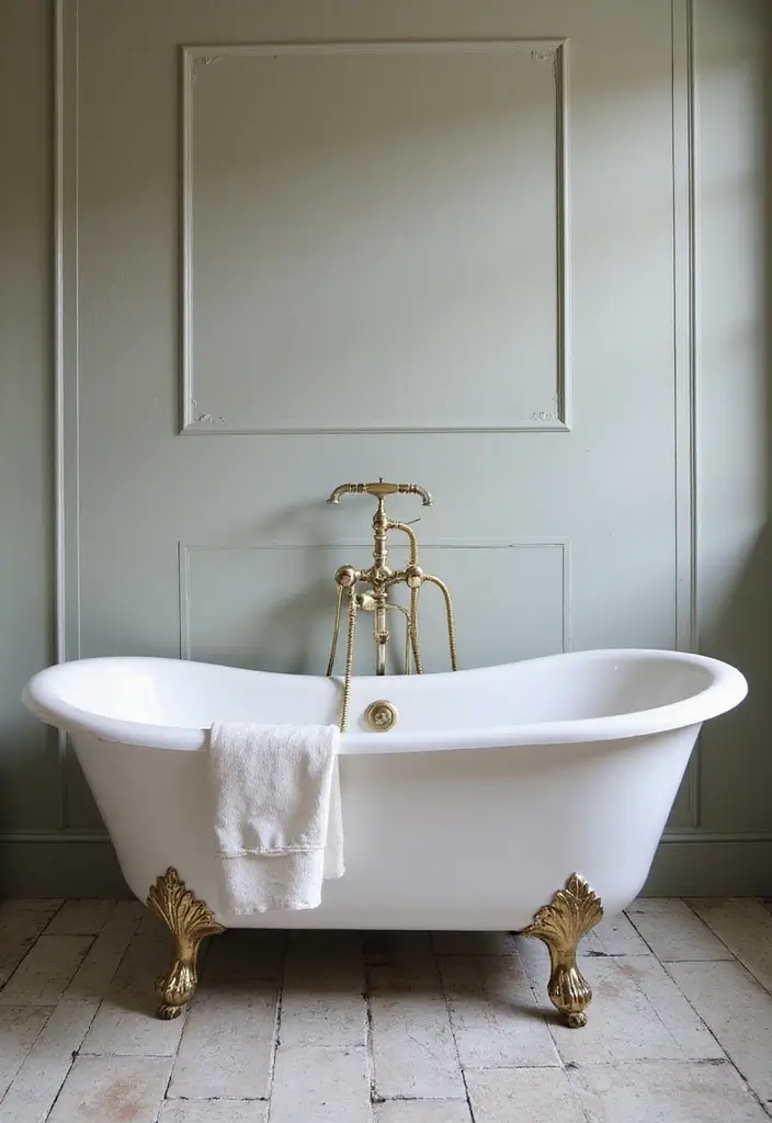 28 Vintage Bathroom Ideas Full of Timeless Charm 160 28 Vintage Bathroom Ideas Full of Timeless Charm - 24. Elegant Bathtubs