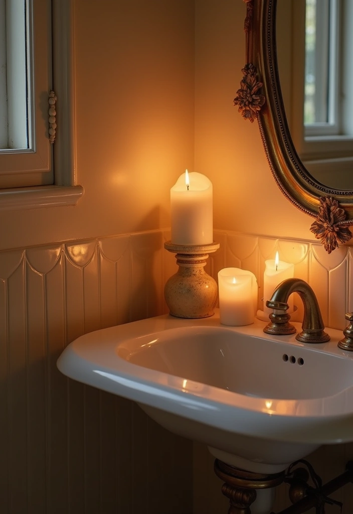 28 Vintage Bathroom Ideas Full of Timeless Charm 188 28 Vintage Bathroom Ideas Full of Timeless Charm - 28. Vintage Scented Candles