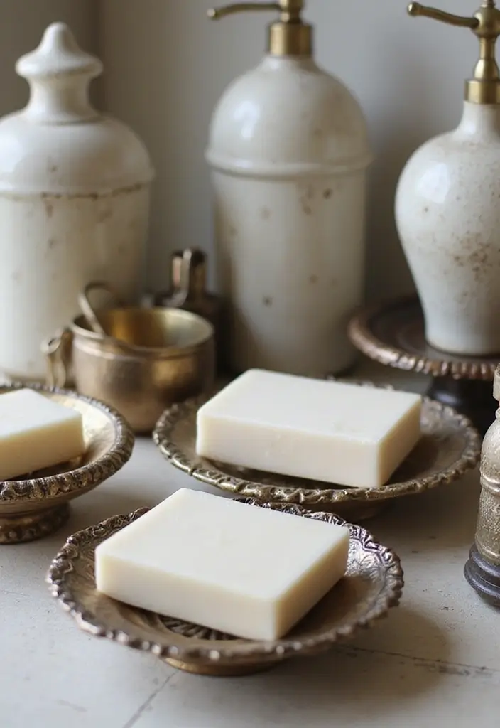28 Vintage Bathroom Ideas Full of Timeless Charm 15 28 Vintage Bathroom Ideas Full of Timeless Charm - 3. Antique Bathroom Accessories