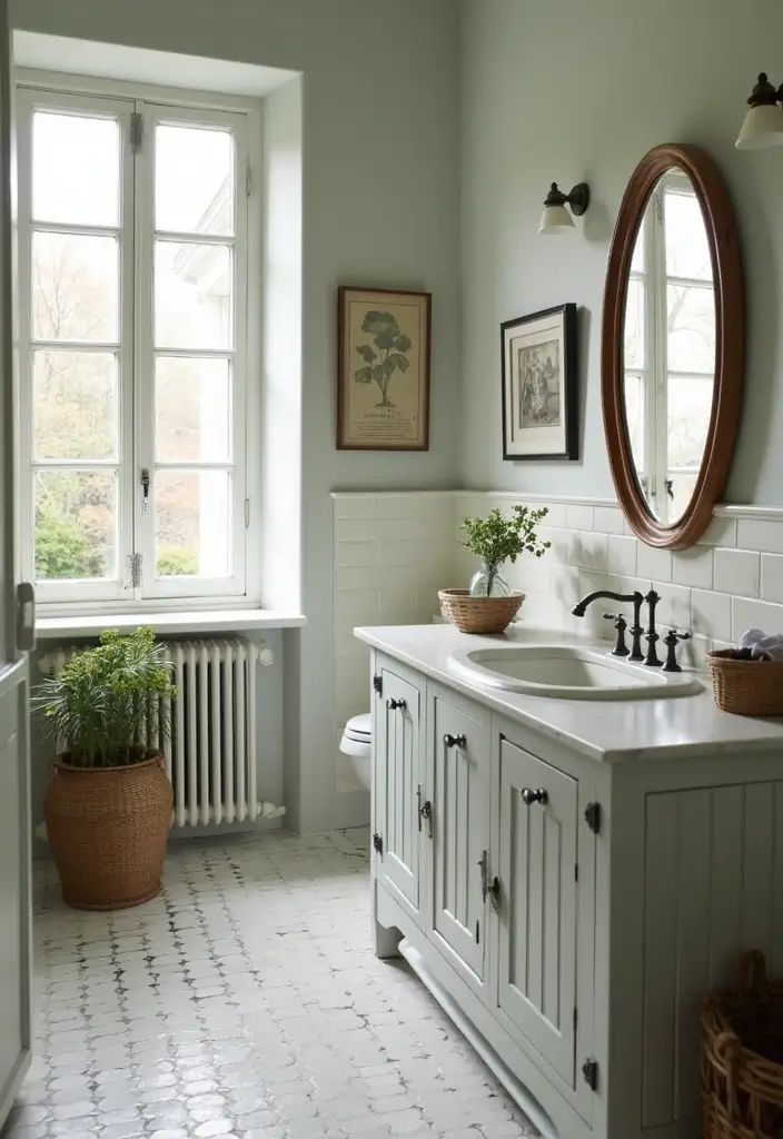 28 Vintage Bathroom Ideas Full of Timeless Charm 57 28 Vintage Bathroom Ideas Full of Timeless Charm - 9. Farmhouse Sink Styles