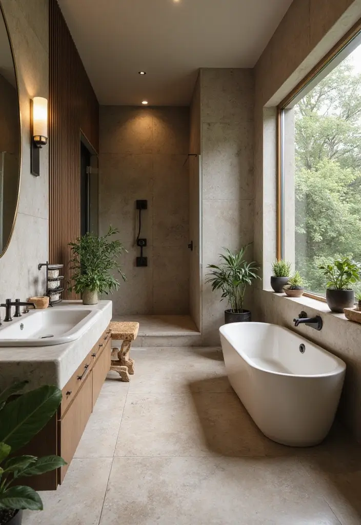 29 Ensuite Bathroom Ideas That Feel Like a Luxury Hotel Retreat 1 29 Ensuite Bathroom Ideas That Feel Like a Luxury Hotel Retreat - 1. Spa-Inspired Haven